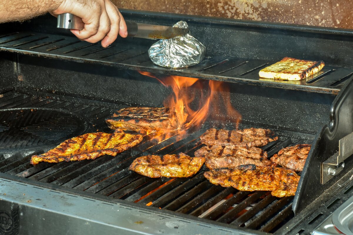 Das beste vom Hof Grillen