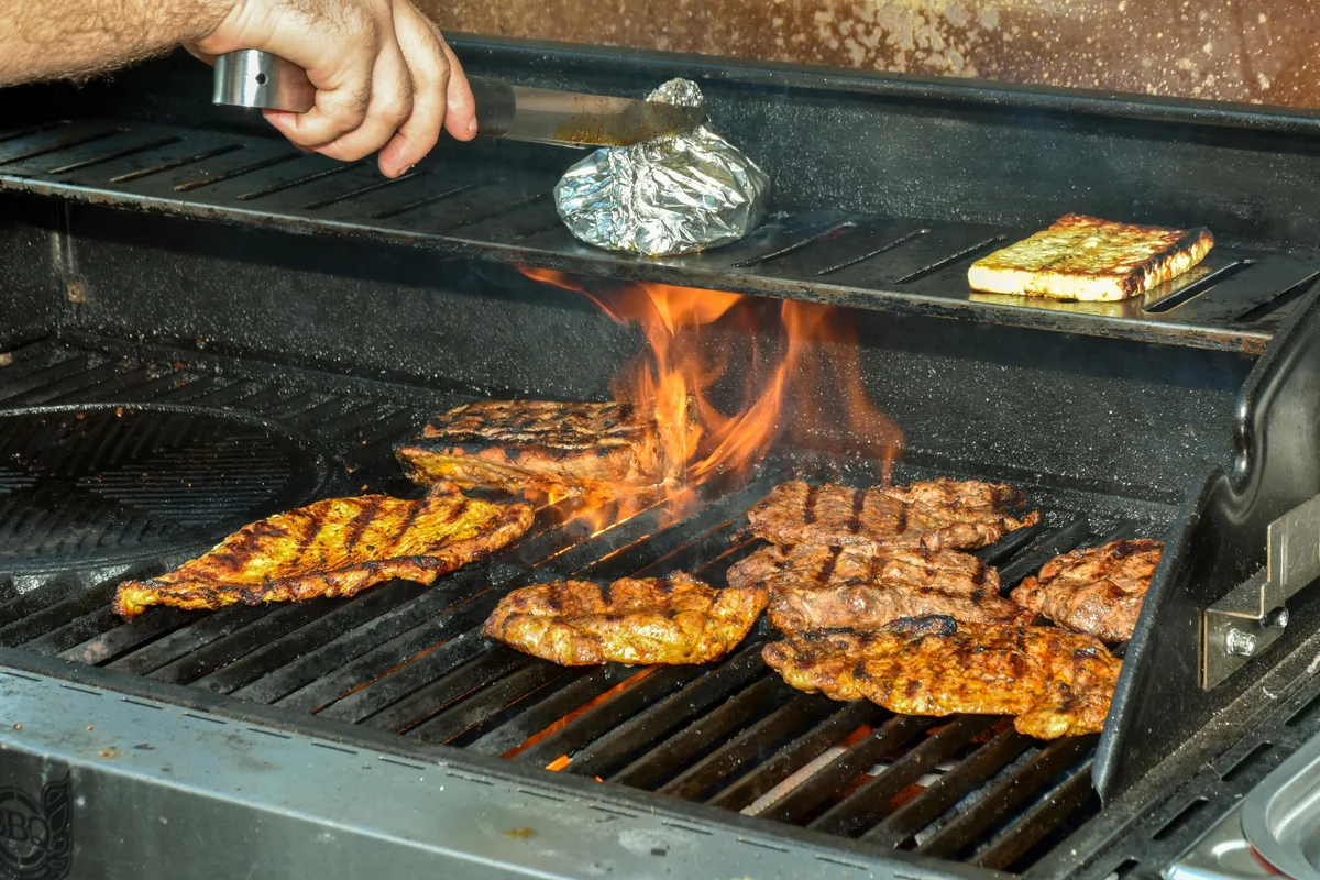 Das beste vom Hof Grillen